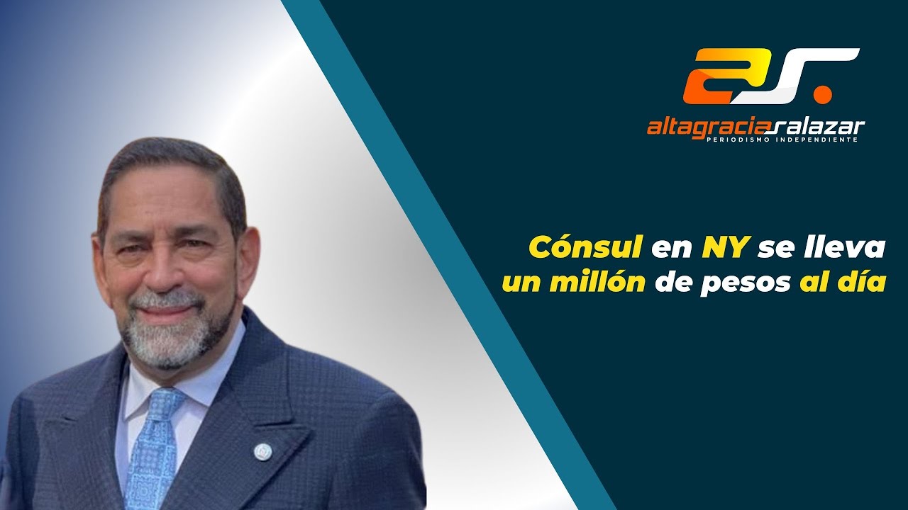 Altagracia Salazar: Cónsul En NY Se Lleva Un Millón De Pesos Al Día | Sin Maquillaje 
