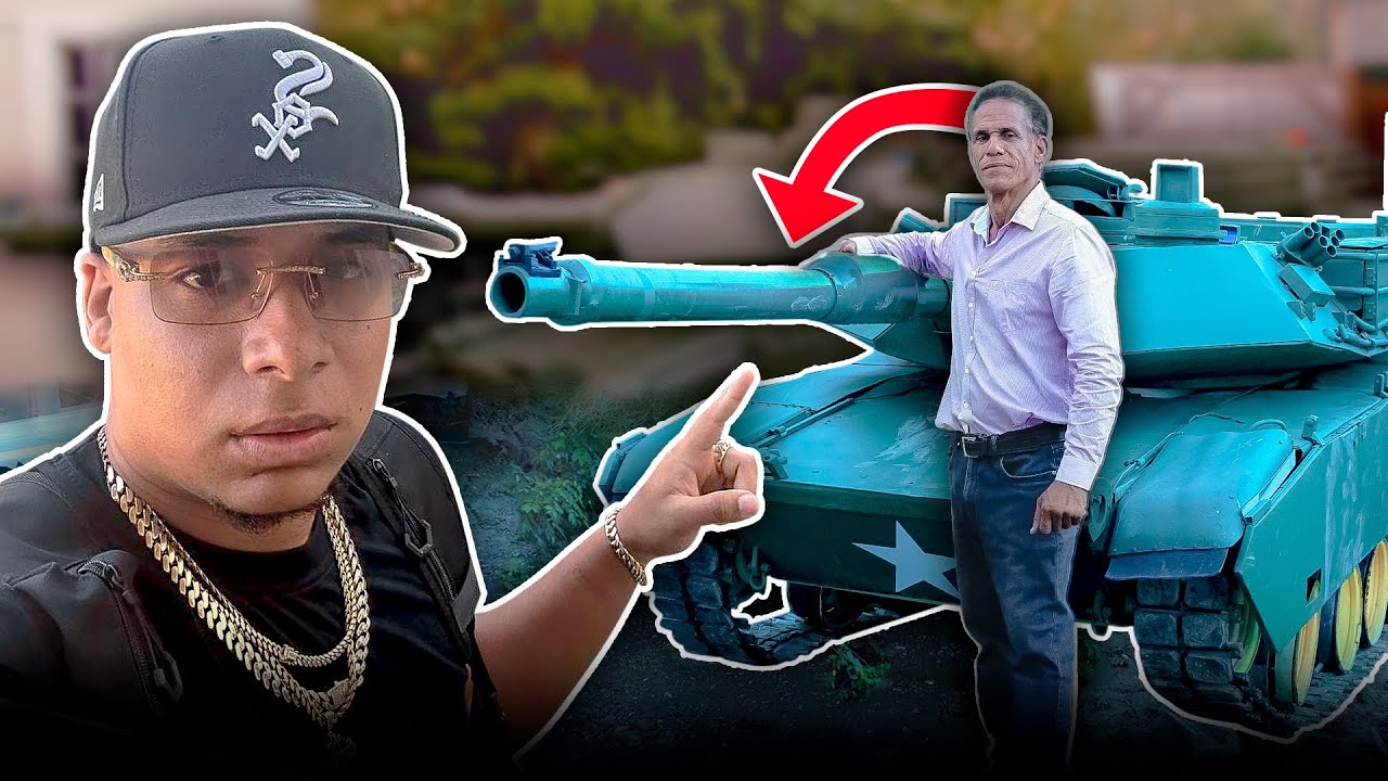 Creó Un Tanque De Guerra En Su Patio | Dominicano Increíble 