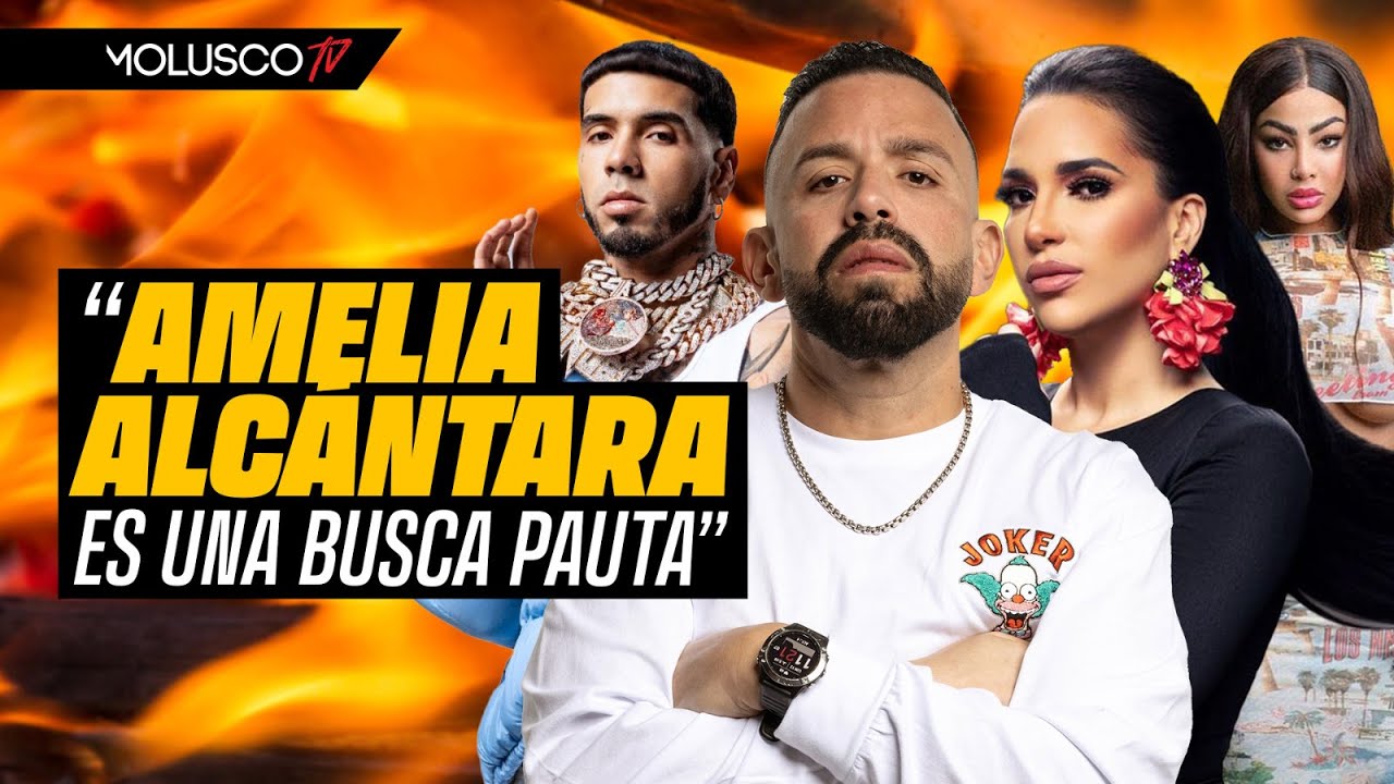 Molusco Barre A Amelia Alcántara Por BUSCA-PAUTA En Post De Anuel Y Yailín “NADIE TE CONOCE”
