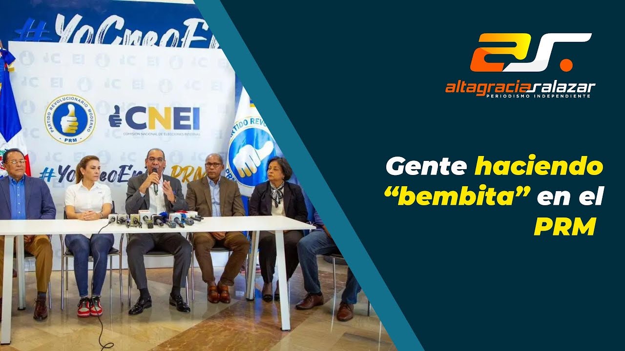 Altagracia Salazar: Gente Haciendo “bembita” En El PRM | Sin Maquillaje