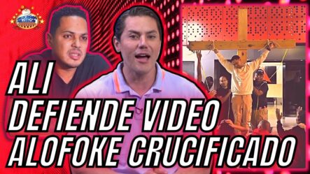 Alofoke Crucificado | Ali David Habla De Grabación Del Video