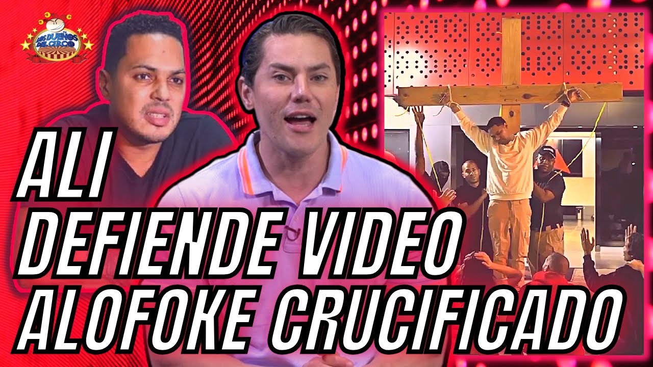 Alofoke Crucificado | Ali David Habla De Grabación Del Video