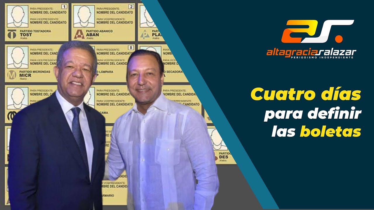 Altagracia Salazar: Cuatro Días Para Definir Las Boletas | Sin Maquillaje 