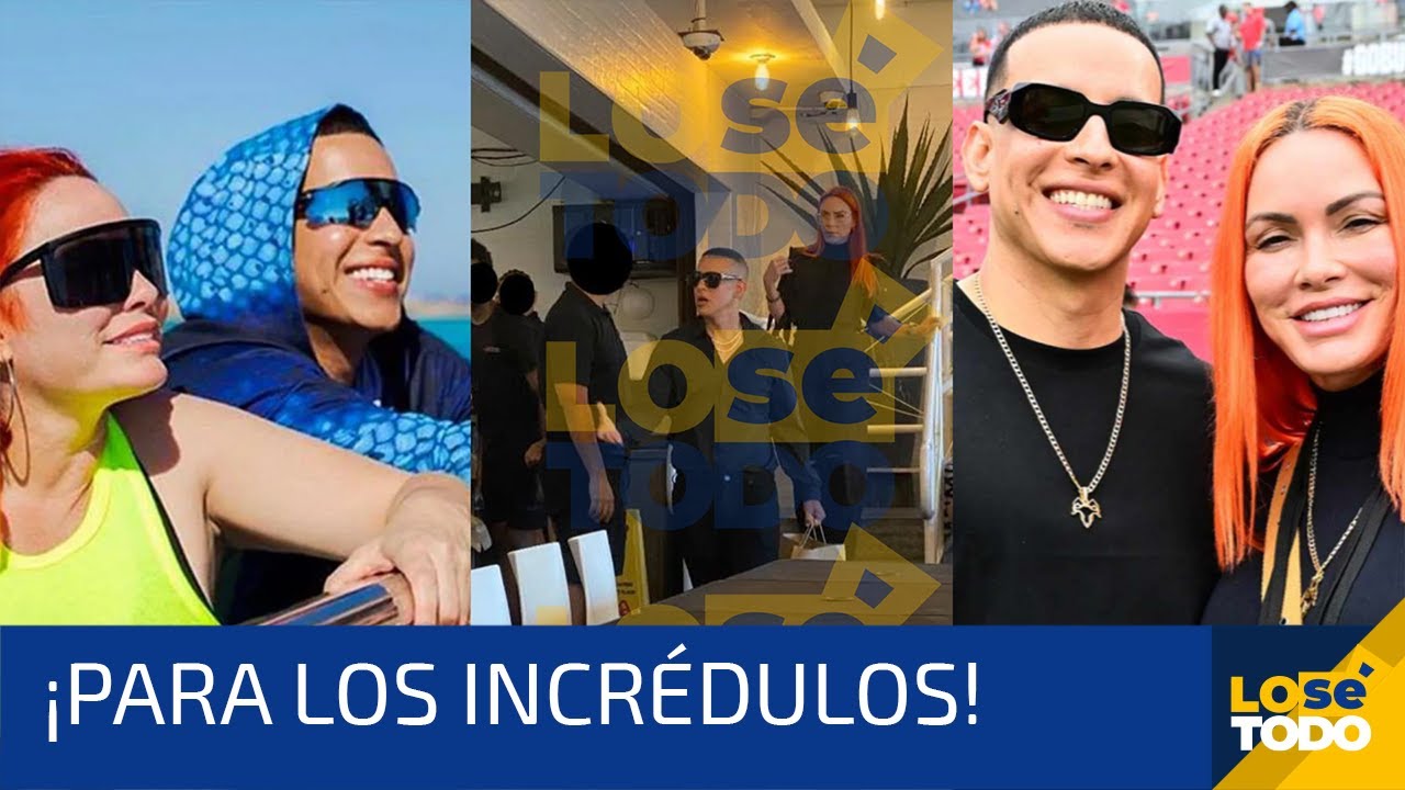 Evidencia Fotográfica De Cita Romántica De Daddy Yankee Y Su Esposa Mireddys