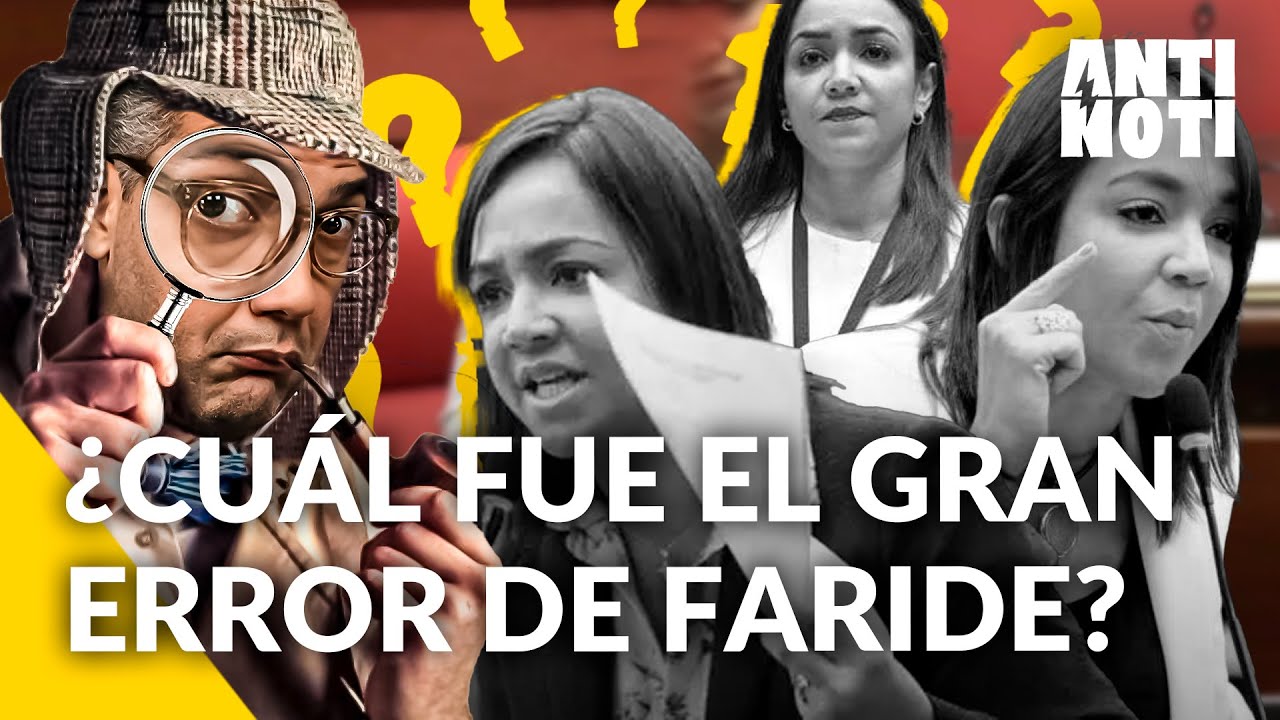 El PRM Se Niega A Llevar A Faride Raful Como Candidata [Editorial] | Antinoti Edición Especial