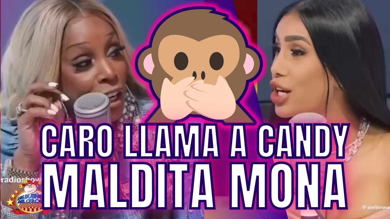 Caro Brito Llama A Candy Flow “Mona” Y Amenaza Con Tirarle En Cara Taza De Café