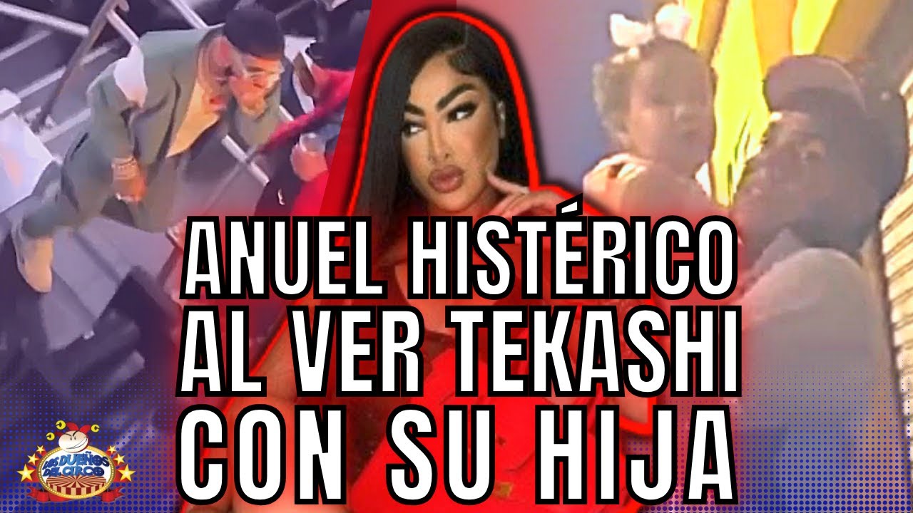 Anuel Abandona Histérico Juego De Pelota, Al Ver A Su Hija Con Tekashi