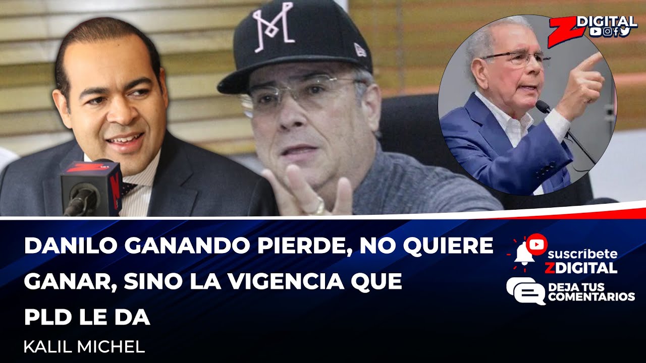 Danilo Ganando Pierde, No Quiere Ganar, Sino La Vigencia Que PLD Le Da | Z Digital 
