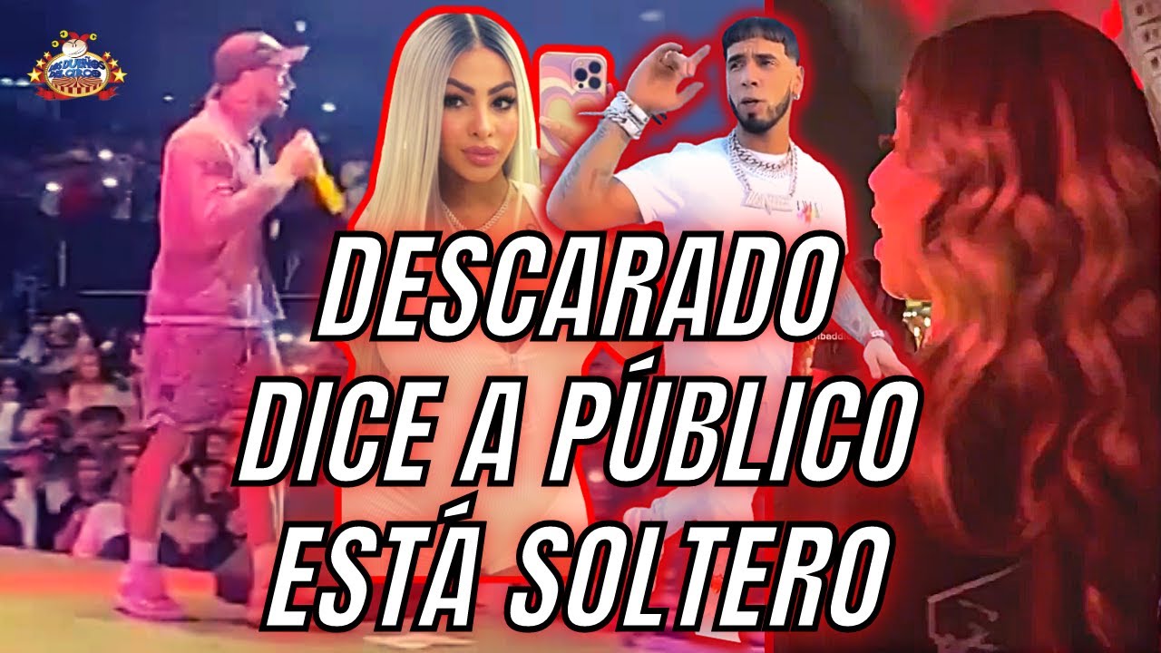 Anuel No Se Lleva A Yailin A Show Y Dice Está Soltero En Plena Tarima