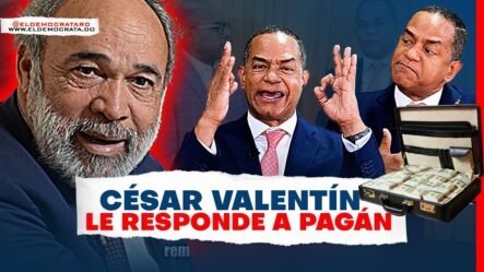 César Valentín Responde A Francisco Pagán | Hay Más Involucrados En El Caso