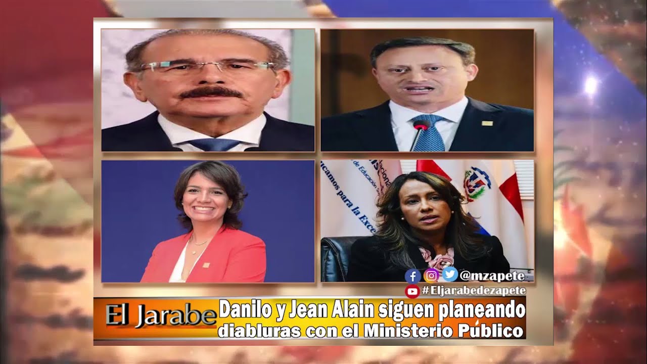 Marino Zapete Revela Los Planes MAQUIAVÉLICOS De Danilo Medina Y Jean Alain Con El MP