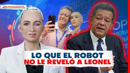 Robot Sofia Deja A Leonel Mal Parado | Revelaciones Estremecedoras