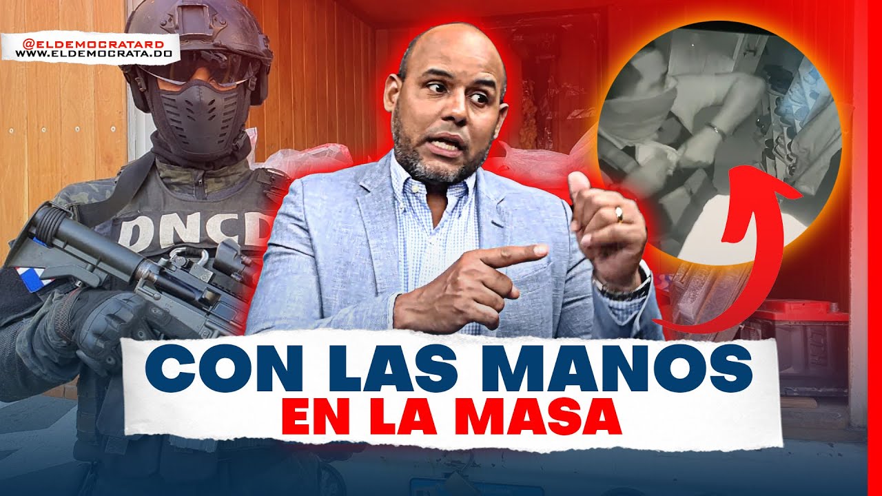 Capturan Robo De Dinero En Pleno Allanamiento | Agente De La DNCD Captado En Video