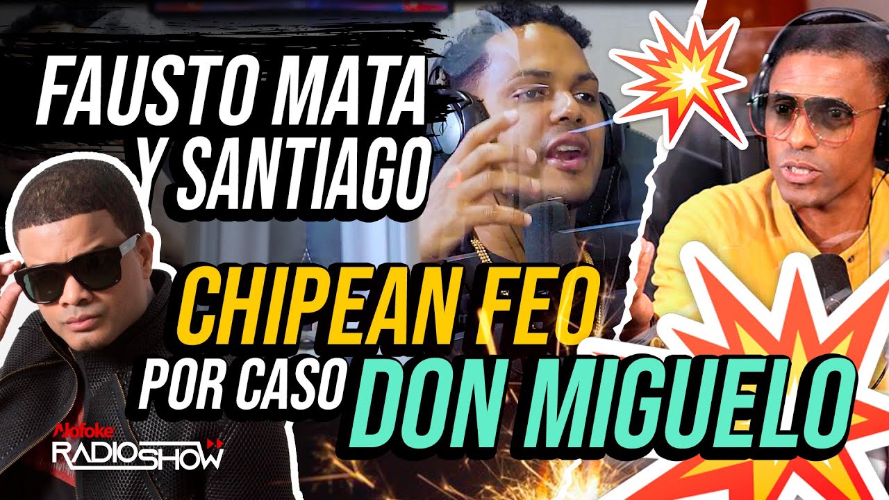 Fausto Mata Y Alofoke Casi Casi Se Entran A La “TROMPA” En Alofoke Radio Show