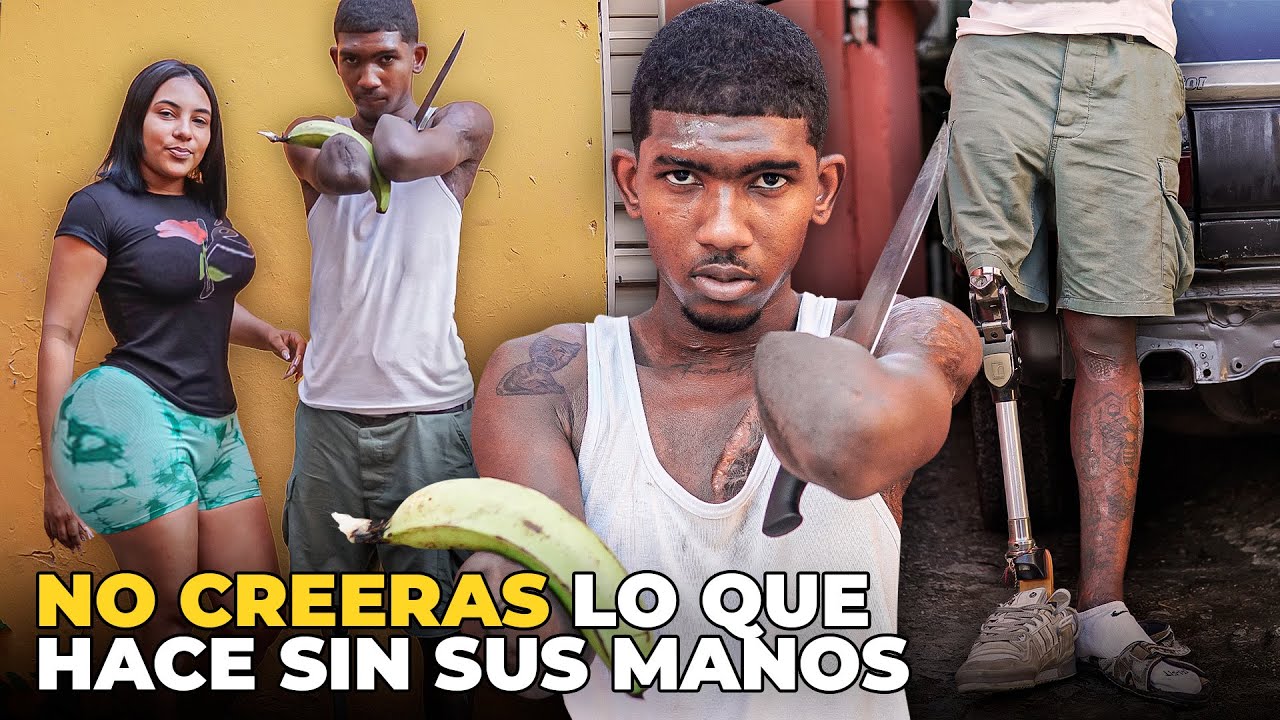 NO CREERÁS LO QUE HACE SIN SUS MANOS Y SIN UN PIE