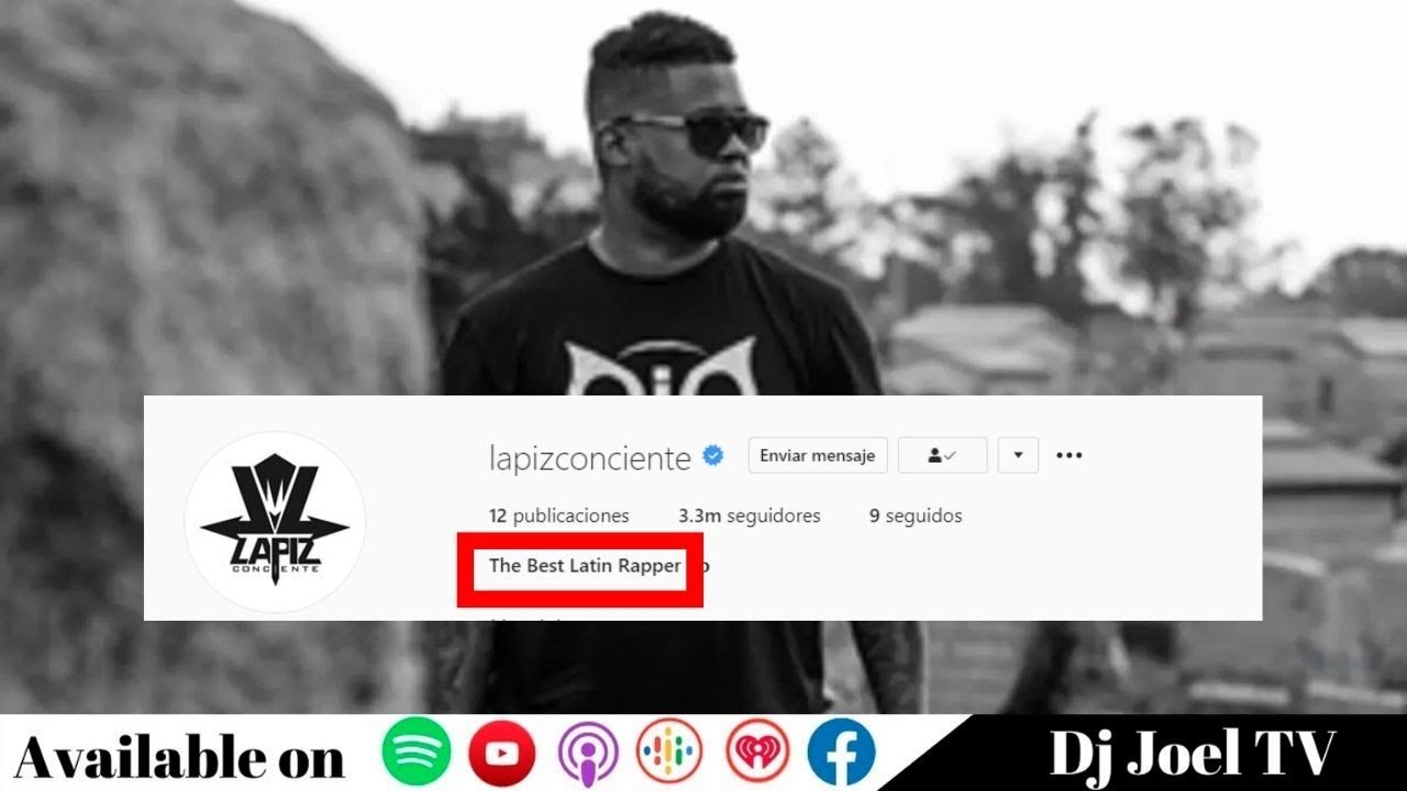 Mira Por Qué Lápiz Conciente Es El Mejor Artista Urbano Dominicano