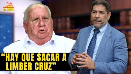 Dr. Fadul Recomienda Remover A Limber Cruz Del Ministerio De Agricultura