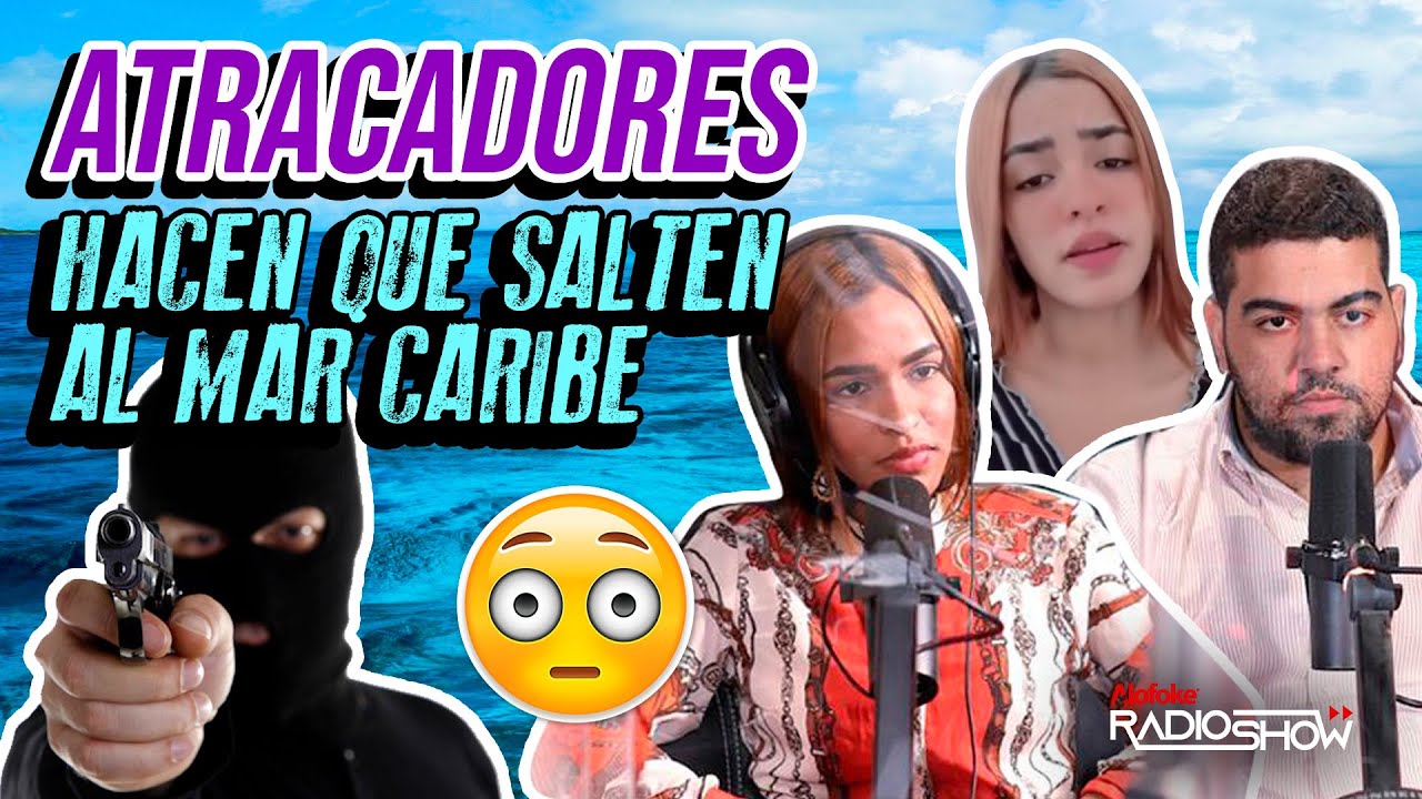 ATRACADORES LOS OBLIGAN A SALTAR AL MAR CARIBE (HISTORIA DE PELÍCULA)