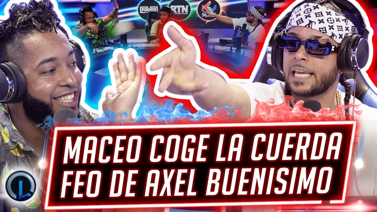 Maceo Explota De Mala Manera Con Axel Buenisimo Y Se Killa (Se Dicen De To Por Rochy RD Y El Alfa)