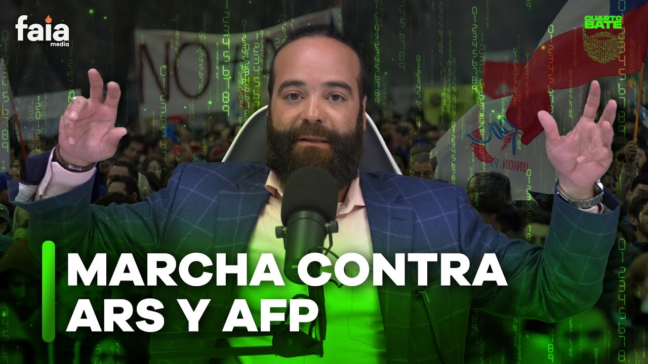 MÉDICOS MARCHAN CONTRA AFP Y ARS – EL 4TOBATE