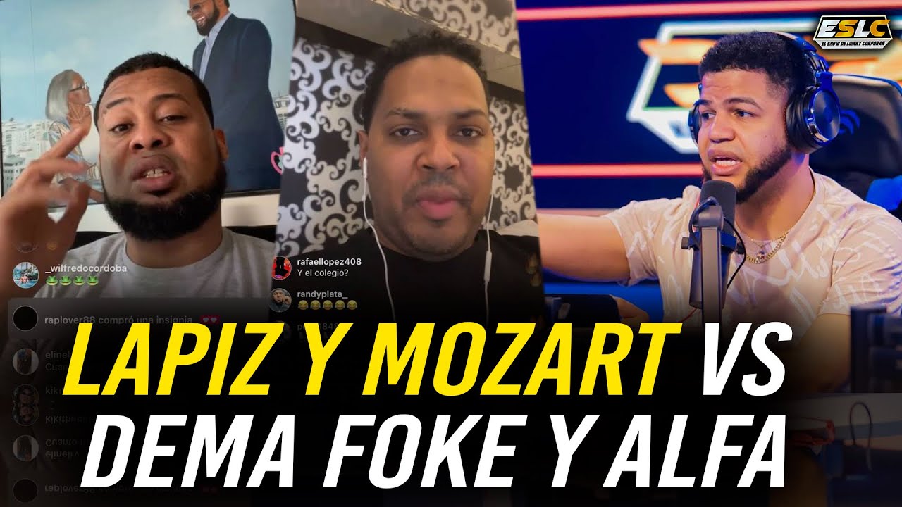 Lápiz Conciente Manda Fuego A Santiago Matias (Luinny Pone Claro Al Alfa)