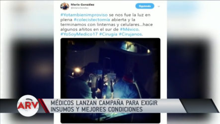 Médicos Méxicanos Lanzan Campaña Para Exigir Insumos Y Mejores Condiciones