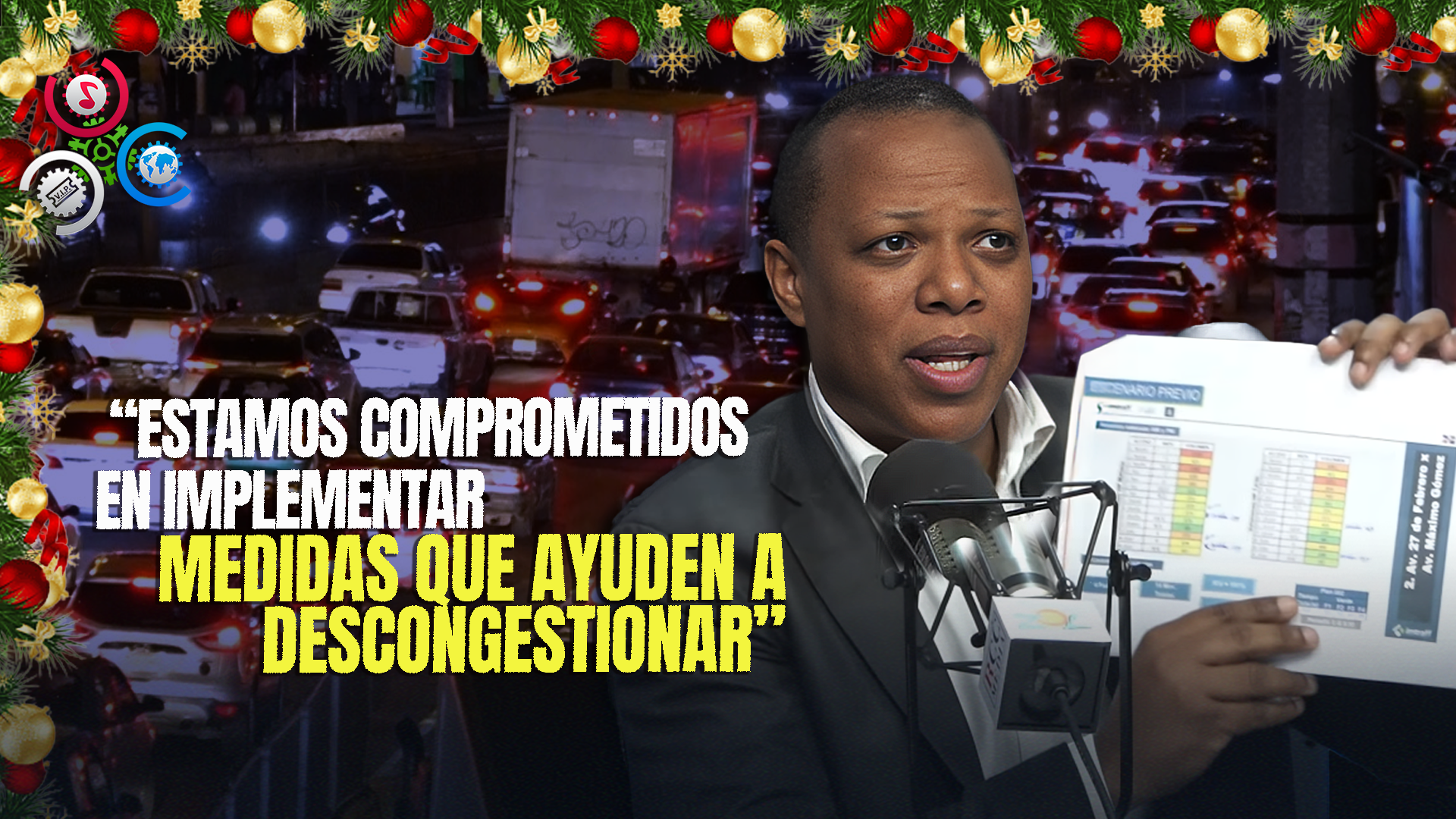 INTRANT Presenta Plan Para El Descongestionamiento Del Centro De La Ciudad Durante La Temporada Navideña