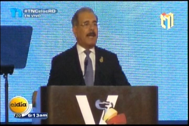 Danilo Medina Reprobó La Falta De Apoyo De Los Países Latinoamericanos A Los Jóvenes Emprendedores