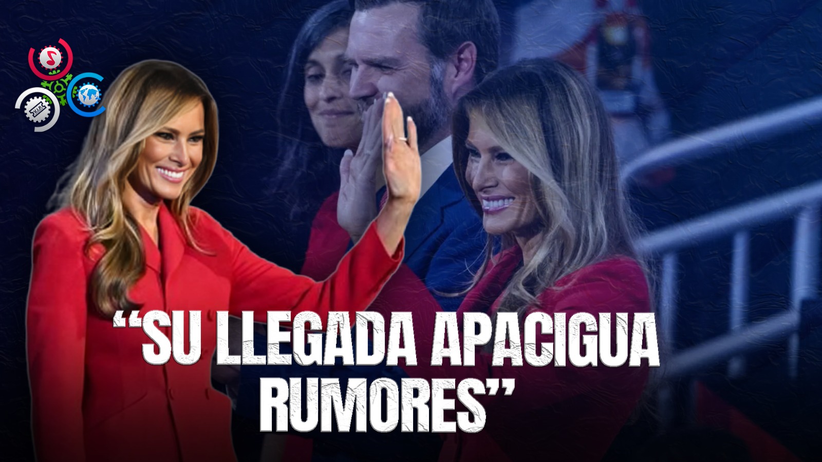 Llegada De Melania Trump A La Convención Nacional Republicana