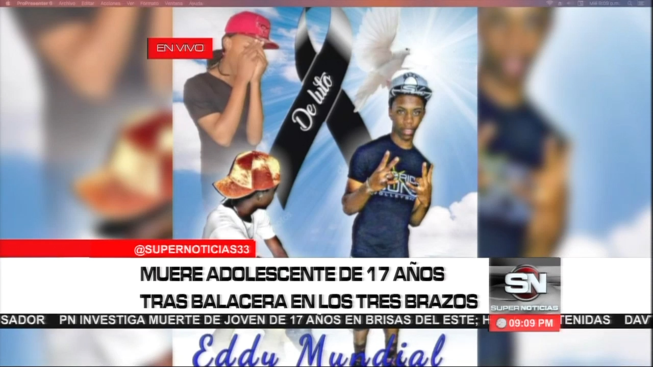 Son Velados Los Restos De Un Joven Que Sufrió Impactos De “balas Perdidas” Cuando Se Armó Una Balacera En Los Tres Brazos