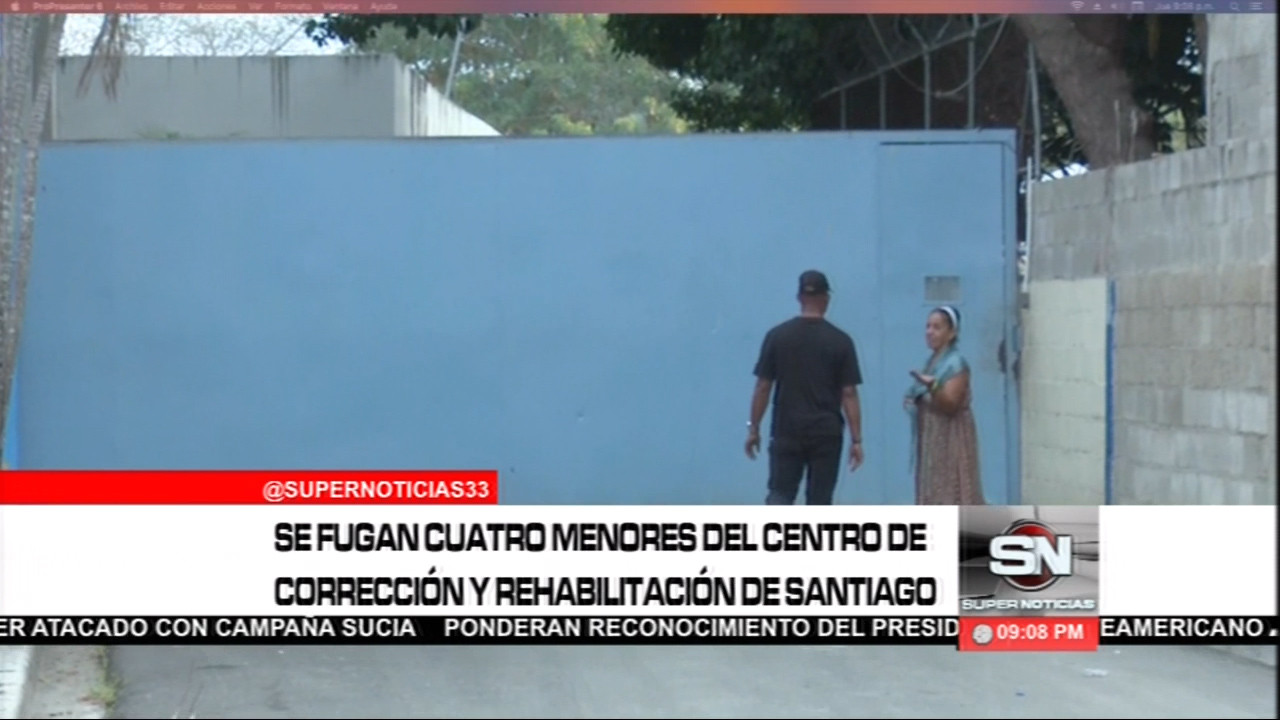 Prófugo Cuatro Menores Del Centro De Corrección Y Rehabilitación De Santiago