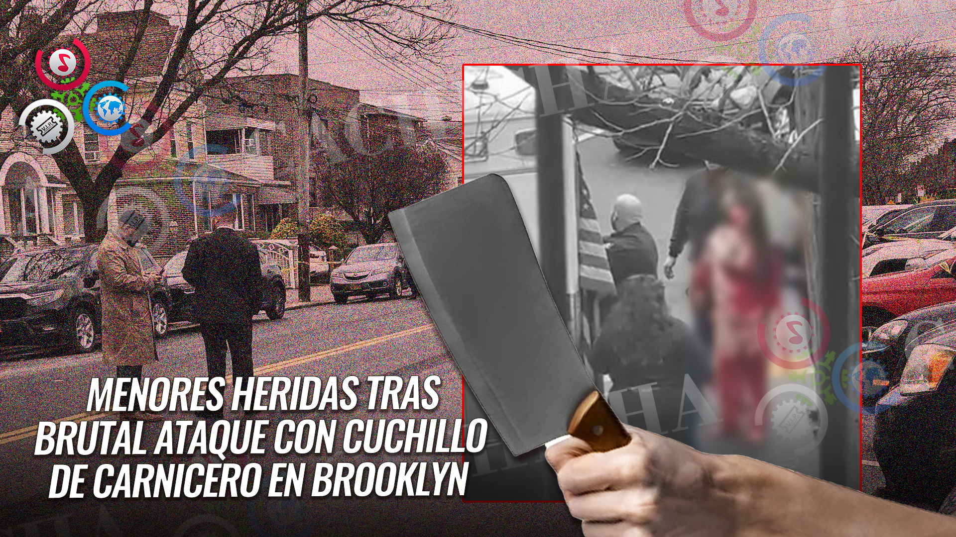 Tío Ataca Con Cuchillo De Carnicero A Sus Cuatro Sobrinas MENORES En Brooklyn
