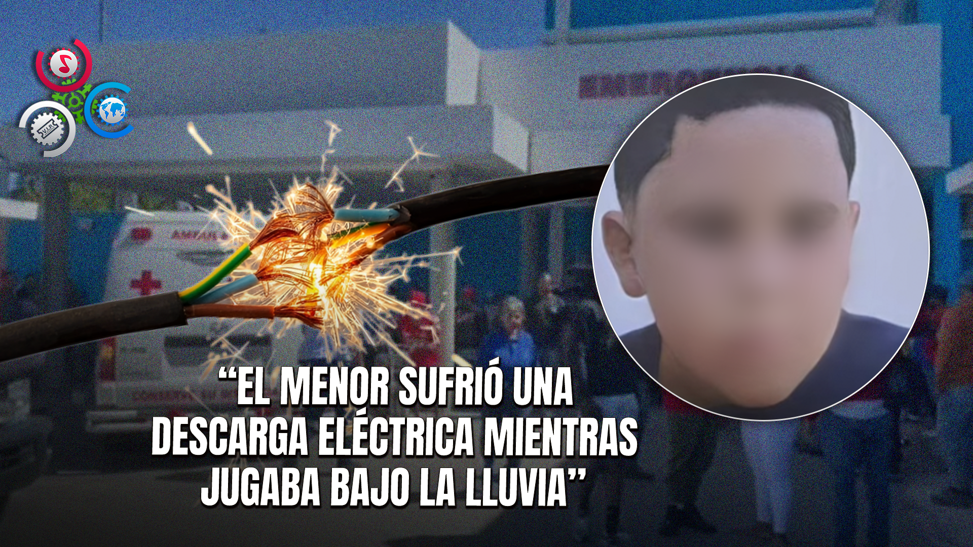 Tragedia En SFM: Niño De 10 Años Fallece Electrocutado Mientras Se Bañaba Bajo La Lluvia