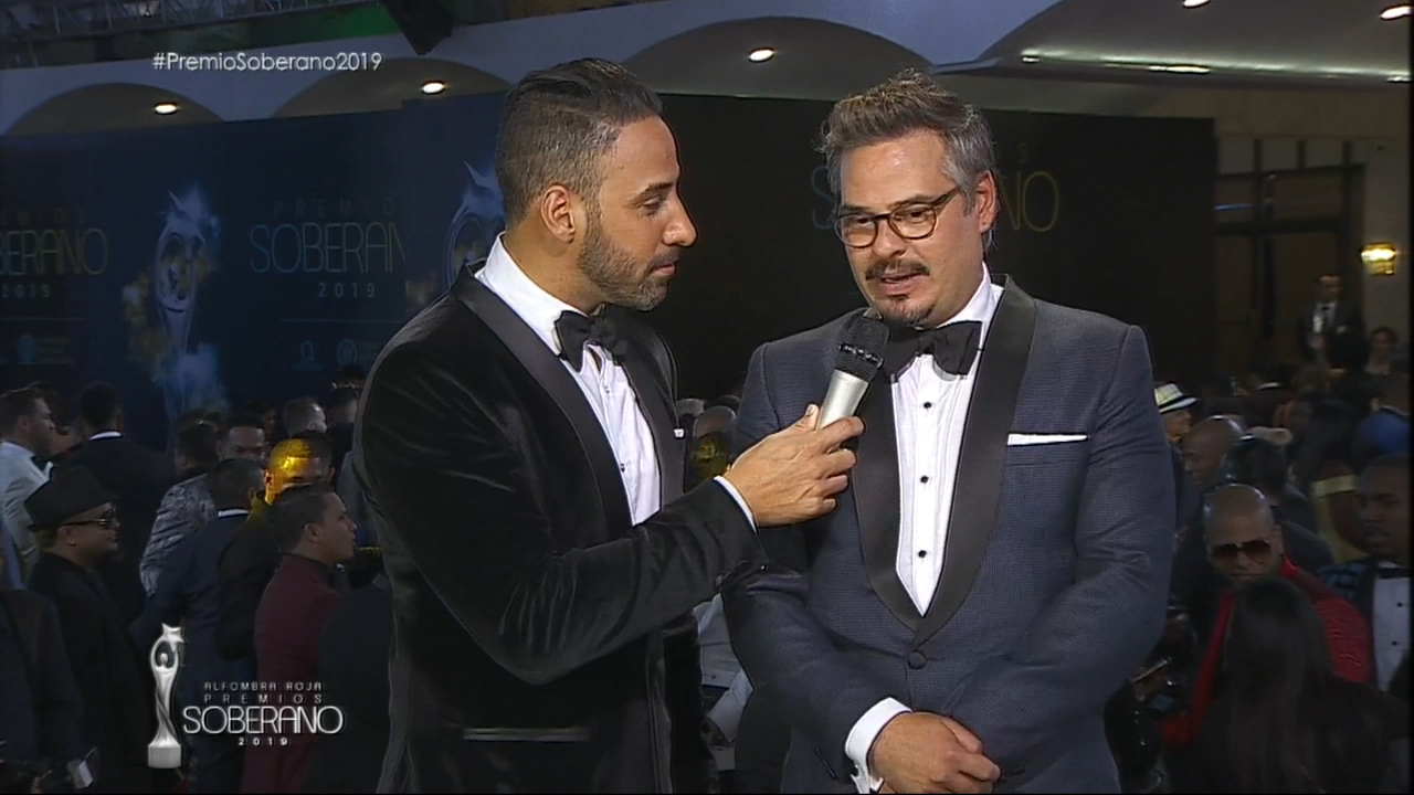 Entrevista Frank Perozo En Alfombra Premios Soberano 2019