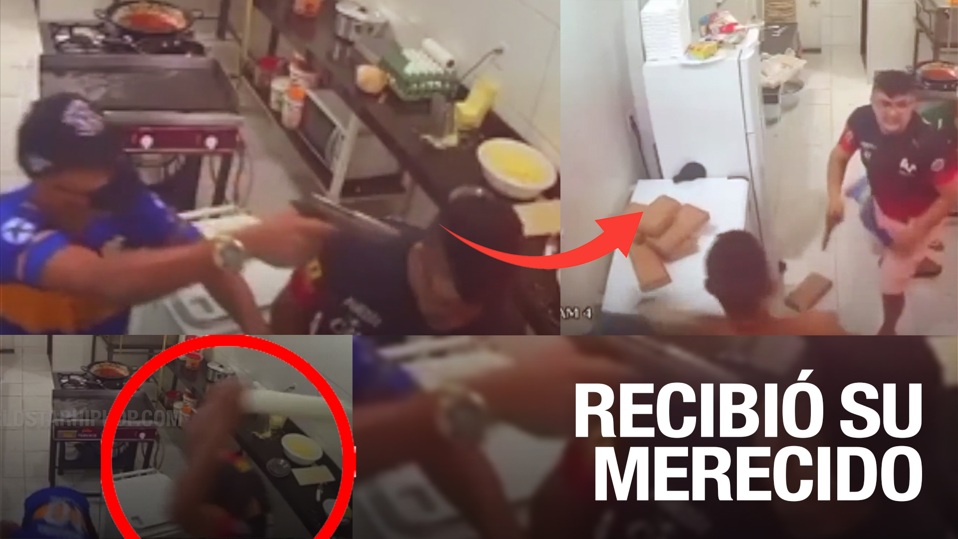 ¡Increíble! Ladrón Recibe Su Merecido Luego De Despistarse Un Segundo