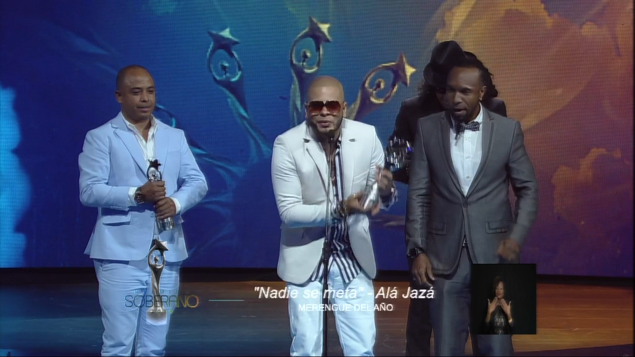 Ala Jaza Gana En El Renglón Merengue Del Año En Premios Soberano 2019 