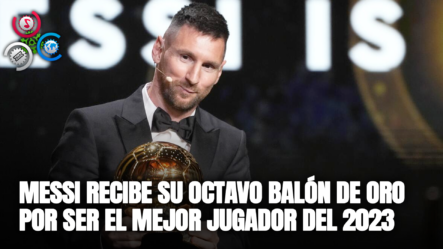 Lionel Messi Recibe Su Octavo Balón De Oro Por Ser El Mejor Jugador Del 2023
