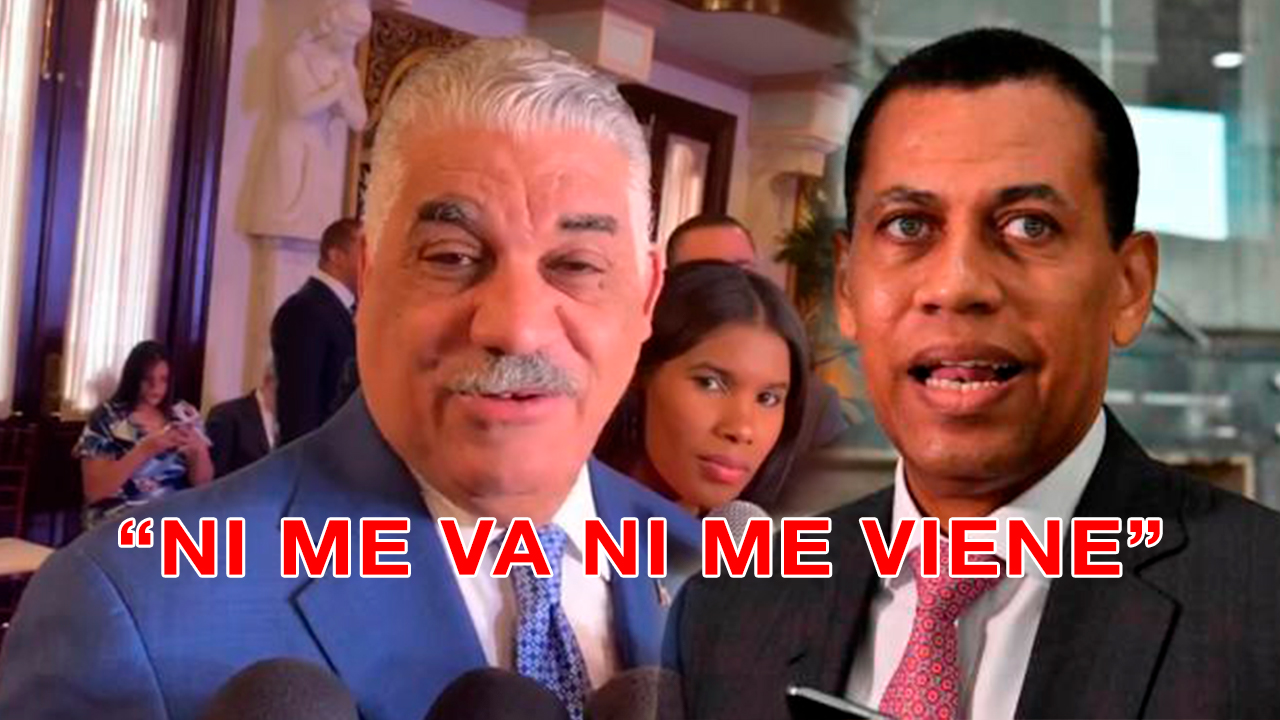 Miguel Vargas: “Me Es Indiferente, Ni Me Va Ni Me Viene” Sobre Salida De Guido Del PRD