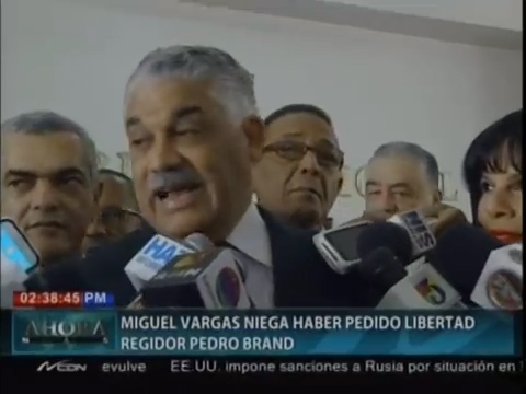 Miguel Vargas Niega Haber Pedido Libertad Regidor Pedro Brand #Video