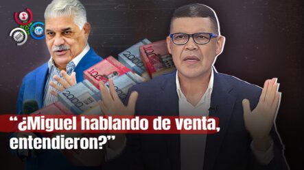 Nieves Para Miguel Vargas Sobre Ventas De Políticos: “¿Miguel Hablando De Venta, Entendieron?”