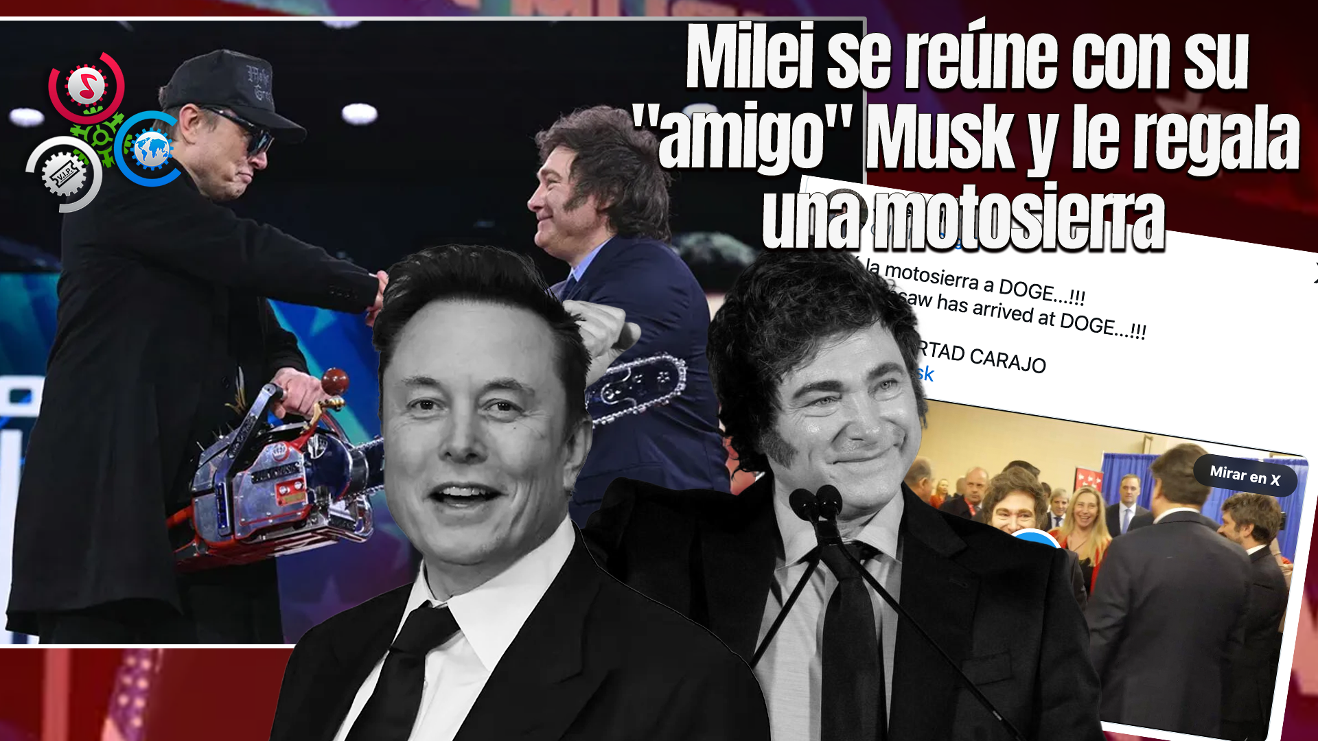 Javier Milei Se Reúne Con Elon Musk En Maryland Para Discutir Panorama Internacional Y Posibles Inversiones