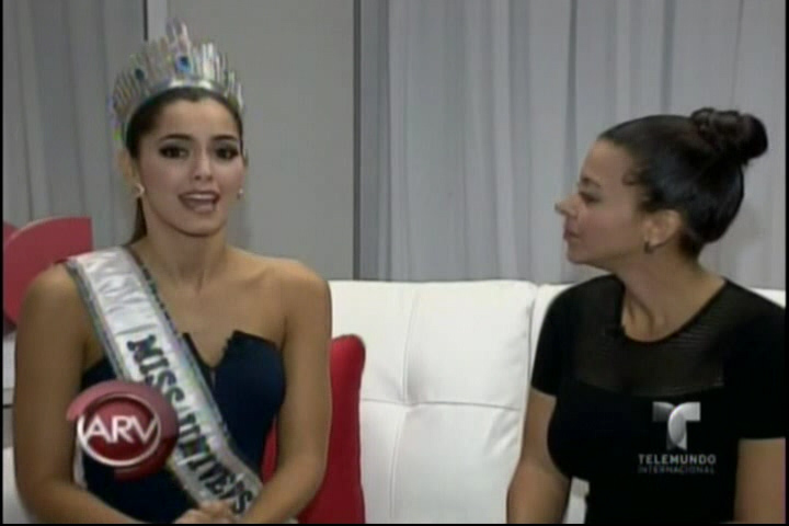 Entrevista Con Miss Universo: Paulina Vega En Esta Nueva Faceta
