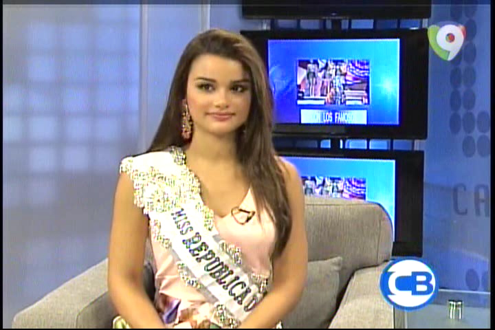 Entrevista A Miss RD 2015 Clarissa Molina Con Carlos Batista #Video