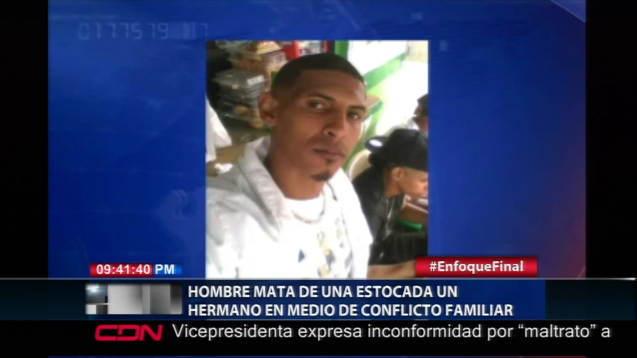 En Moca Un Hombre Mata De Una Estocada A Un Hermano En Medio De Un Conflicto Familiar