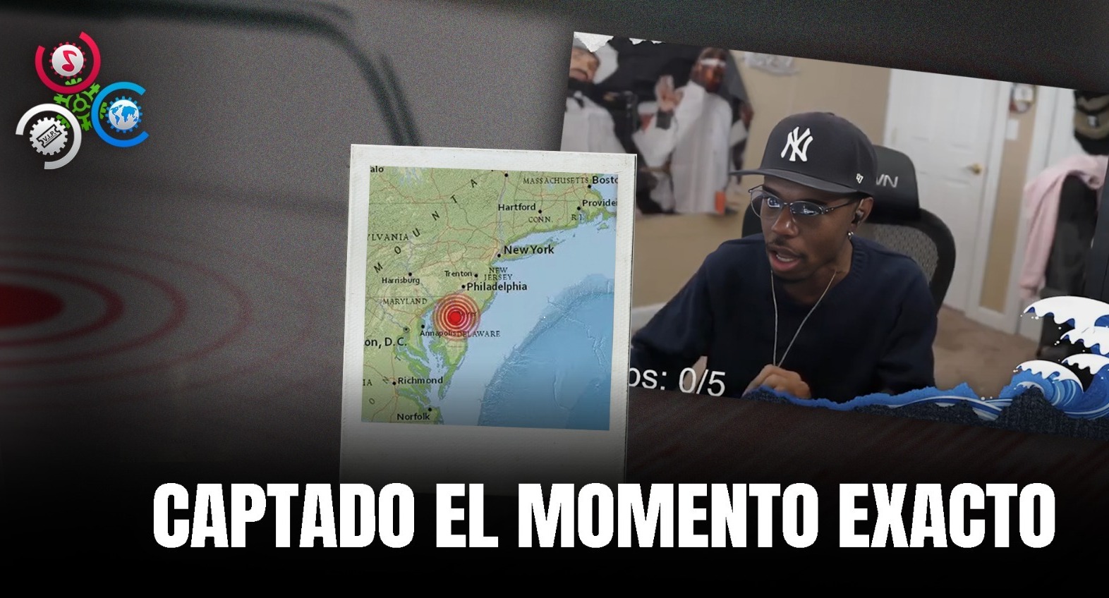 Captado Momento En Que Da Inicio Temblor En New York