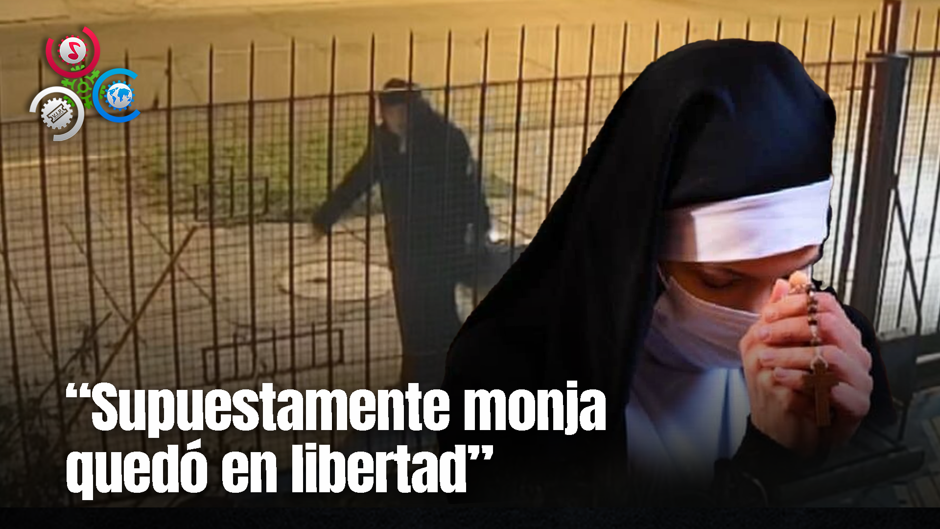 Cámaras Captan A “monja” Trasladando El Cuerpo Encontrado Al Interior De Maleta