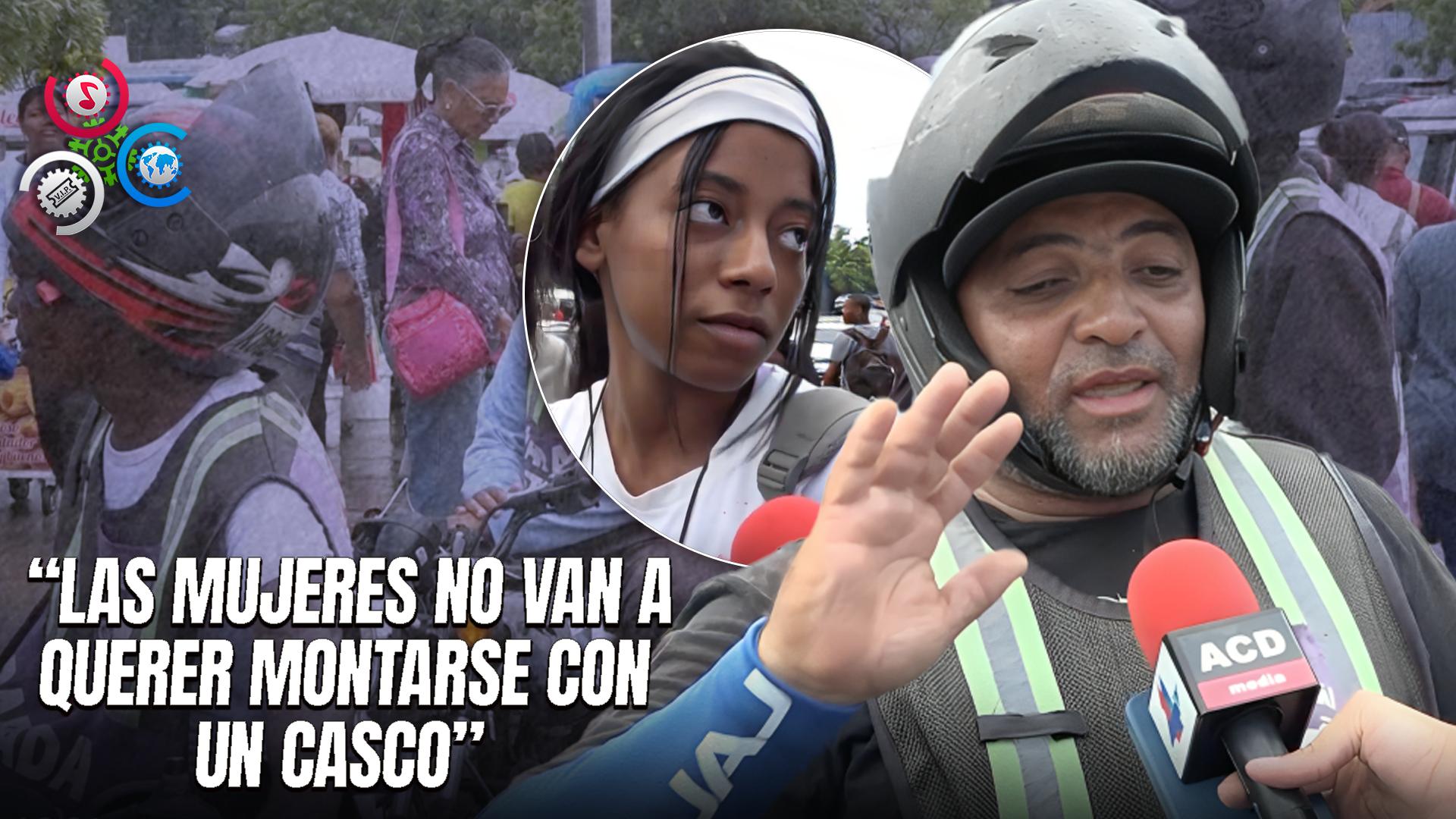 Motoconchos Rechazan Cargar Doble Casco Tras Medida Nueva Del INTRANT En Santo Domingo