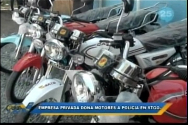 Empresa Privada AA Motors Dona Cuatro Motores A La PN En Santiago