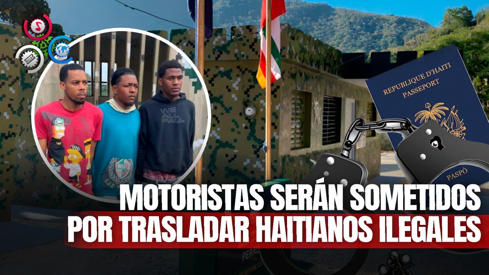 Tres Motoristas Serán Sometidos A Justicia Tras Evadir Autoridades Y Movilizar Haitianos Ilegales