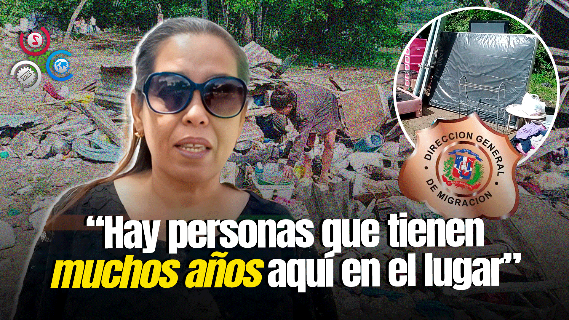 Alcaldesa De Sabana Iglesia Asegura Migración Desalojó Algunos Dominicanos Durante Operativo En La Zanja